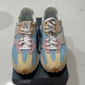 New Balance Pastel Sneakers with Blue and Pink